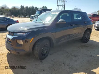 2023 Chevrolet TrailBlazer LS with VIN KL79MNSL0PB184335, listed as a Copart auction lot 46829975 with 41,897 mi miles and Salvage Title. Bid and sale history available at carsss.com. Image 1.