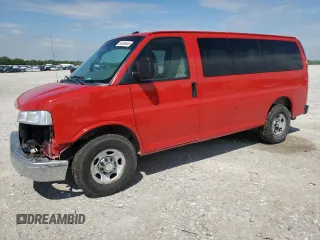 2011 Chevrolet Express Passenger 1LT z VIN 1GAWGRFG4B1173654, wystawiony jako Copart lot #58206645 z przebiegiem 240 468 mil mil oraz Czysty tytuł • Clean title. Historia ofert i sprzedaży dostępna na DreamBid. Obrazek 1.