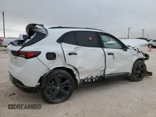 2023 Buick Envision Essence with VIN LRBFZNR47PD067022, listed as a Copart auction lot 51151995 with 55,969 mi miles and Salvage Title. Bid and sale history available at carsss.com. Image 3.