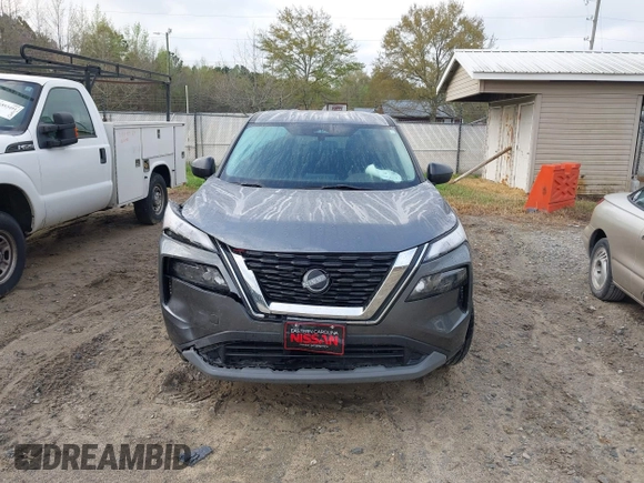 2023 Nissan Rogue S with VIN 5N1BT3AA7PC937683, listed as a IAAI auction lot 41918362 with 58,812 mi miles. Bid and sale history available at carsss.com. Image 12.