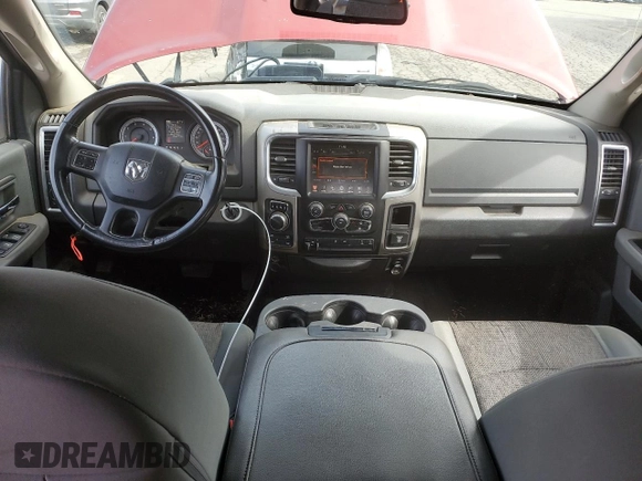 2014 Ram 1500 Big Horn with VIN 1C6RR7TT2ES253870, listed as a Copart auction lot 52206925 with 150,271 mi miles and Salvage title. Bid and sale history available at DreamBid. Image 8.