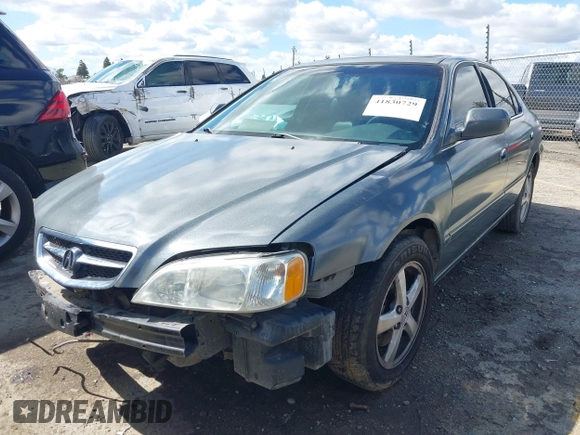 1999 Acura TL with VIN 19UUA565XXA036119, listed as a IAAI auction lot 41830729 with 203,538 mi miles. Bid and sale history available at carsss.com. Image 2.