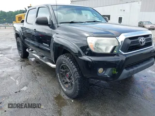 2014 Toyota Tacoma with VIN 5TFLU4EN5EX101434, listed as a IAAI auction lot 42273927 with 216,394 mi miles and . Bid and sale history available at DreamBid. Image 1.