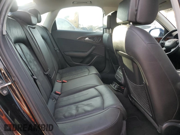 2014 Audi A6 Premium Plus with VIN WAUDFAFC2EN092291, listed as a Copart auction lot 46978435 with 176,555 mi miles and Salvage title. Bid and sale history available at DreamBid. Image 10.