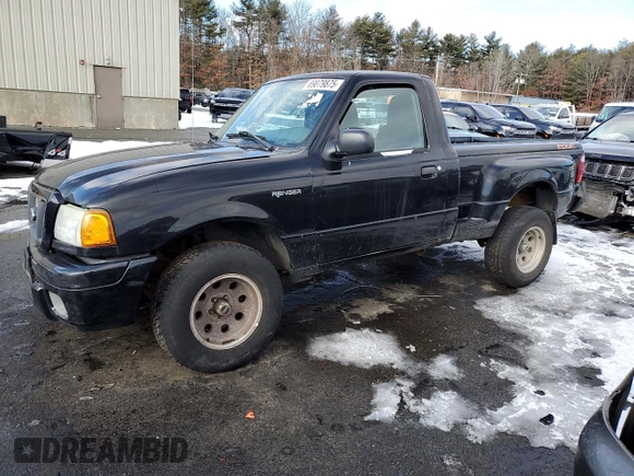 2004 Ford Ranger XL with VIN 1FTYR10UX4PA69101, listed as a Copart auction lot 89079875 with 152,727 mi miles and Salvage Title. Bid and sale history available at carsss.com. Image 1.