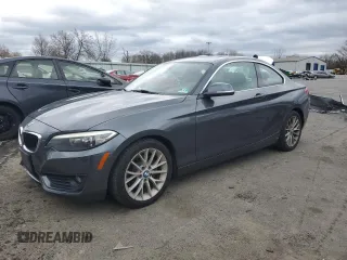 2015 BMW 2 Series 228i xDrive with VIN WBA1G9C52FVX96545, listed as a Copart auction lot 49312175 with 61,695 mi miles and Salvage Title. Bid and sale history available at DreamBid. Image 1.