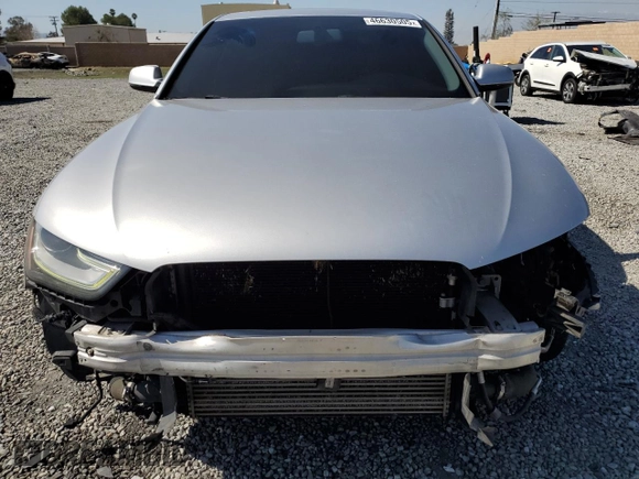 2014 Audi A4 Premium Plus with VIN WAUEFAFL3EN006118, listed as a Copart auction lot 46630505 with 127,528 mi miles and Salvage Title. Bid and sale history available at carsss.com. Image 5.