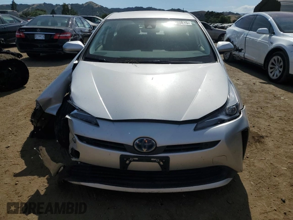 2022 Toyota Prius L Eco z VIN JTDKAMFU3N3186453, wystawiony jako Copart lot #57085015 z przebiegiem 29 944 mil mil oraz Szkoda całkowita • Salvage title. Historia ofert i sprzedaży dostępna na DreamBid. Obrazek 5.