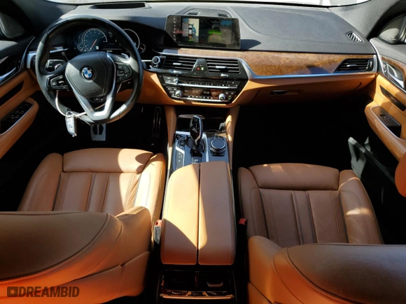 2018 BMW 6 Series 640i xDrive with VIN WBAJV6C57JBK07908, listed as a Copart auction lot 82685134 with 43,901 mi miles and Salvage Title. Bid and sale history available at carsss.com. Image 8.