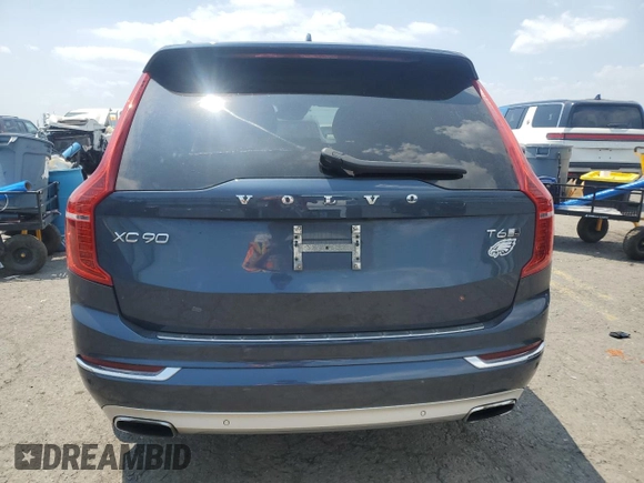 2019 Volvo XC90 Inscription with VIN YV4A22PL5K1442809, listed as a Copart auction lot 63368425 with 82,711 mi miles and Salvage title. Bid and sale history available at DreamBid. Image 6.