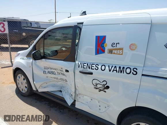 2020 Ford Transit Connect XL with VIN NM0LS6E25L1436875, listed as a IAAI auction lot 42255434 with 42,162 mi miles and . Bid and sale history available at DreamBid. Image 6.
