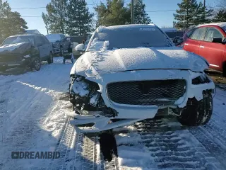 2019 Jaguar F-Pace 30t Portfolio with VIN SADCN2GX5KA365434, listed as a Copart auction lot 41701755 with 59,124 mi miles and Salvage title. Bid and sale history available at DreamBid. Image 11.