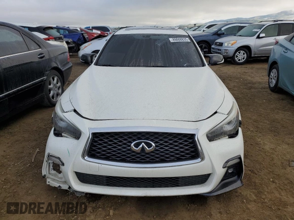 2018 Infiniti Q50 Sport with VIN JN1EV7AP5JM359885, listed as a Copart auction lot 49888835 with 121,198 mi miles and Salvage Title. Bid and sale history available at carsss.com. Image 5.
