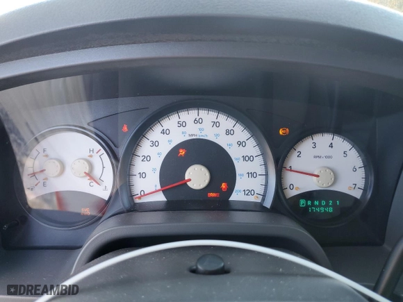 2005 Dodge Dakota ST with VIN 1D7HW22KX5S133507, listed as a Copart auction lot 81101624 with 174,948 mi miles and Salvage Title. Bid and sale history available at carsss.com. Image 9.