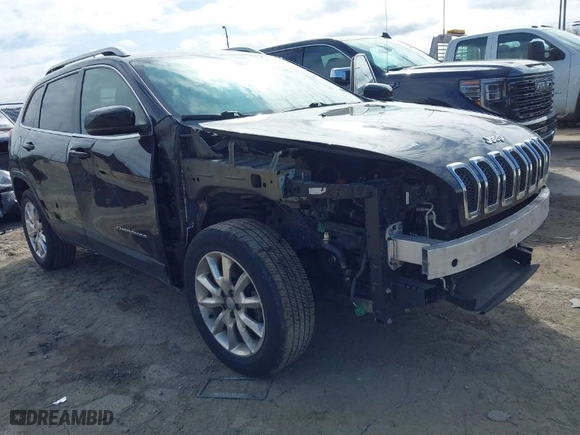 2014 Jeep Cherokee Limited with VIN 1C4PJMDS8EW129252, listed as a IAAI auction lot 41881697 with 111,178 mi miles. Bid and sale history available at carsss.com. Image 6.