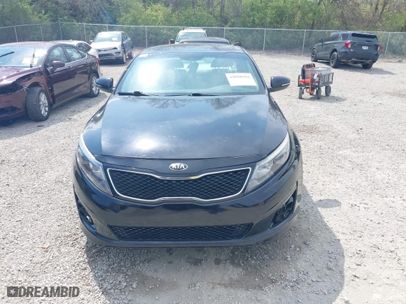 2014 Kia Optima LX with VIN 5XXGM4A72EG343520, listed as a IAAI auction lot 42050562 with 126,270 mi miles. Bid and sale history available at carsss.com. Image 12.