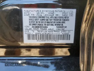 2025 Nissan Sentra S with VIN 3N1AB8BV2SY249854, listed as a Copart auction lot 45282355 with 4,124 mi miles and Salvage Title. Bid and sale history available at DreamBid. Image 14.