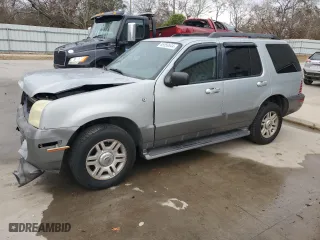 2005 Mercury Mountaineer with VIN 4M2ZU66K65UJ14621, listed as a Copart auction lot 86559544 with 130,871 mi miles and Salvage Title. Bid and sale history available at carsss.com. Image 1.