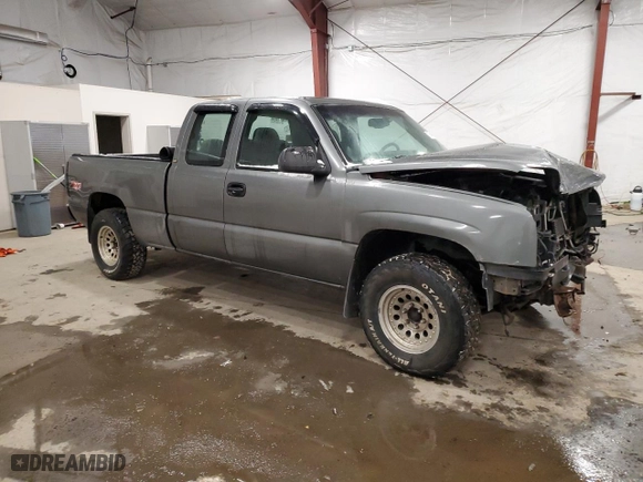 2003 Chevrolet Silverado 1500 LS with VIN 2GCEK19V031302479, listed as a Copart auction lot 46320975 with 0 mi miles and Salvage Title. Bid and sale history available at carsss.com. Image 4.