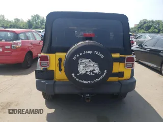2007 Jeep Wrangler X z VIN 1J4GA39107L229841, wystawiony jako Copart lot #59998895 z przebiegiem 191 089 mil mil oraz Czysty tytuł • Clean title. Historia ofert i sprzedaży dostępna na DreamBid. Obrazek 6.