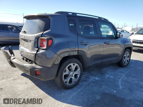 2020 Jeep Renegade Limited с VIN ZACNJAD13LPK99099, выставлен на аукционе Copart как лот 88714235 с пробегом 30 777 миль миль и Списание • Salvage title. История ставок и продаж доступна на DreamBid. Изображение 3.