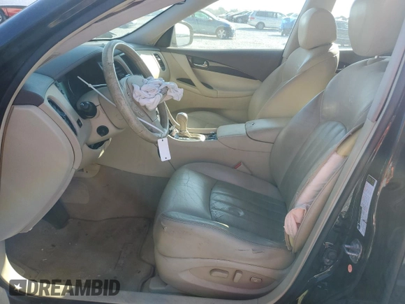 2012 Infiniti EX Journey with VIN JN1AJ0HR2CM451306, listed as a Copart auction lot 77823894 with 180,650 mi miles and Salvage Title. Bid and sale history available at DreamBid. Image 7.