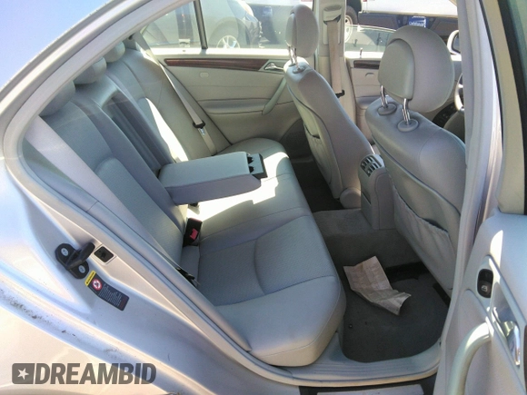 2002 Mercedes-Benz C with VIN WDBRF61J12F251513, listed as a IAAI auction lot 41889136 with 24,707 mi miles and . Bid and sale history available at carsss.com. Image 8.