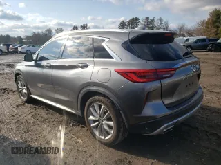 2019 Infiniti QX50 LUXE with VIN 3PCAJ5M18KF135877, listed as a Copart auction lot 71005802 with 55,640 mi miles. Bid and sale history available at carsss.com. Image 2.
