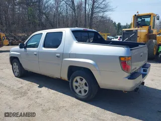 2007 Honda Ridgeline RTL w/Leather with VIN 2HJYK16557H550091, listed as a IAAI auction lot 42065256 with 209,166 mi miles. Bid and sale history available at carsss.com. Image 3.
