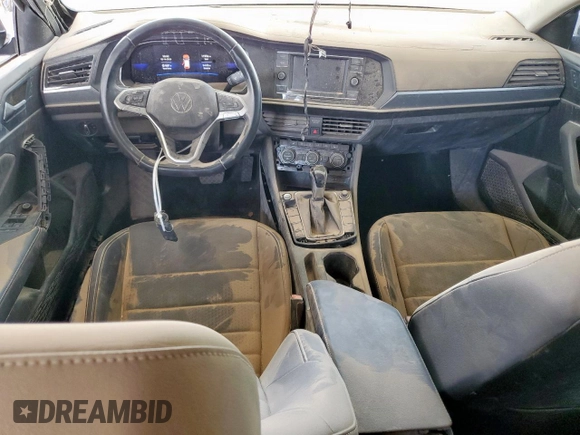 2022 Volkswagen Jetta SE with VIN 3VW7M7BU2NM013684, listed as a Copart auction lot 62175435 with 11,996 mi miles and Clean title. Bid and sale history available at DreamBid. Image 8.