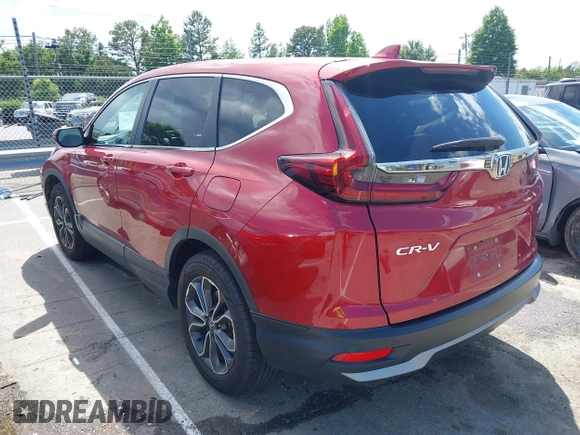 2021 Honda CR-V EX-L with VIN 5J6RW2H86MA003121, listed as a IAAI auction lot 42232716 with 53,747 mi miles and . Bid and sale history available at DreamBid. Image 14.