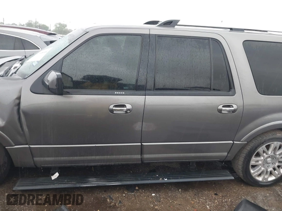 2013 Ford Expedition Max Limited with VIN 1FMJK1K5XDEF63820, listed as a IAAI auction lot 41868664 with 158,761 mi miles and . Bid and sale history available at DreamBid. Image 14.