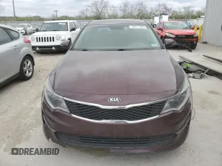 2016 Kia Optima LX with VIN 5XXGT4L35GG112238, listed as a Copart auction lot 50871945 with 155,823 mi miles and Salvage Title. Bid and sale history available at carsss.com. Image 5.