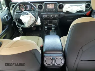 2020 Jeep Wrangler Sport with VIN 1C4GJXAG6LW261344, listed as a Copart auction lot 61875494 with 45,113 mi miles and Salvage title. Bid and sale history available at DreamBid. Image 8.