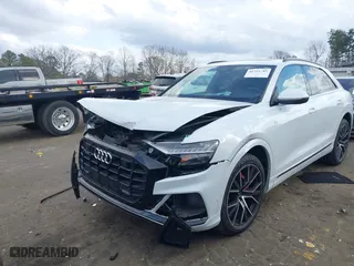2021 Audi Q8 Prestige with VIN WA1FVAF13MD008507, listed as a IAAI auction lot 41725785 with 72,749 mi miles. Bid and sale history available at carsss.com. Image 16.