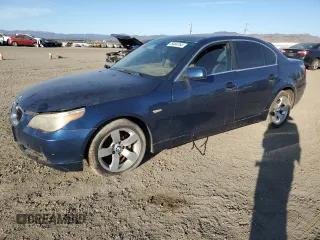 2006 BMW 5 Series 530i with VIN WBANE73556CM39187, listed as a Copart auction lot 78464764 with Not Provided miles and Salvage Title. Bid and sale history available at carsss.com. Image 1.