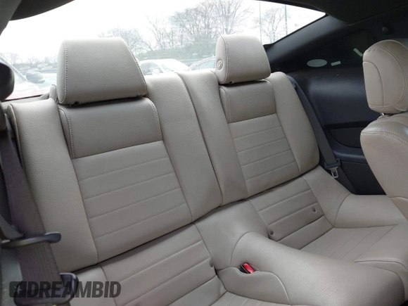 2012 Ford Mustang V6 Premium with VIN 1ZVBP8AM6C5262808, listed as a IAAI auction lot 41907866 with 121,630 mi miles. Bid and sale history available at carsss.com. Image 8.