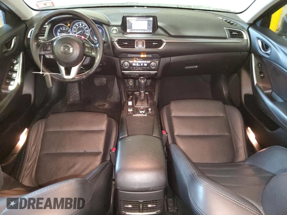 2016 Mazda Mazda6 i Touring with VIN JM1GJ1V55G1469305, listed as a Copart auction lot 47861475 with 111,861 mi miles and Salvage Title. Bid and sale history available at carsss.com. Image 8.