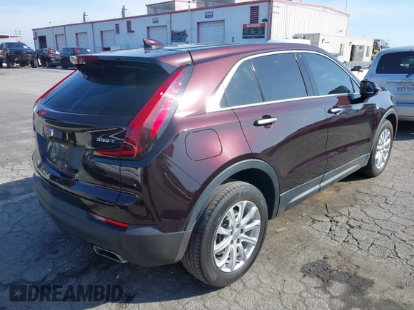 2021 Cadillac XT4 FWD Luxury with VIN 1GYAZAR43MF043816, listed as a IAAI auction lot 41593795 with 36,102 mi miles and . Bid and sale history available at DreamBid. Image 4.