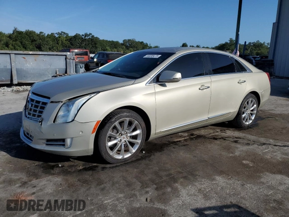 2014 Cadillac XTS Luxury with VIN 2G61M5S37E9202976, listed as a Copart auction lot 55038475 with 110,267 mi miles and Salvage Title. Bid and sale history available at DreamBid. Image 1.