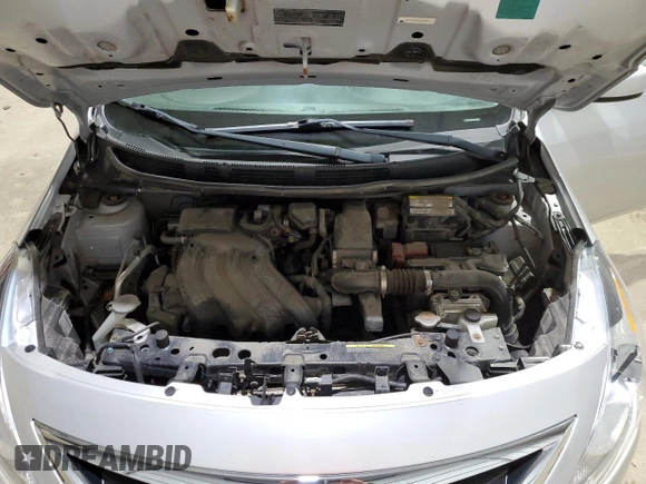 2019 Nissan Versa SV with VIN 3N1CN7AP7KL875992, listed as a Copart auction lot 51019335 with 128,429 mi miles and Salvage title. Bid and sale history available at DreamBid. Image 11.