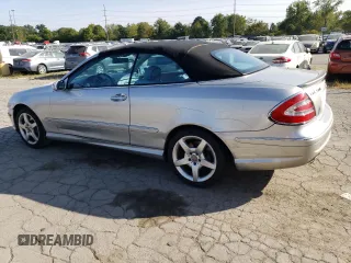 2005 Mercedes-Benz CLK 500 with VIN WDBTK75G45T048451, listed as a Copart auction lot 71526504 with 112,668 mi miles and Salvage Title. Bid and sale history available at DreamBid. Image 2.