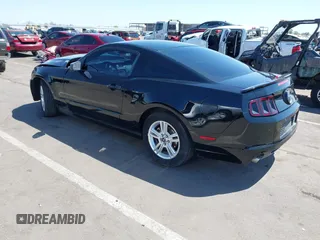 2013 Ford Mustang V6 with VIN 1ZVBP8AM0D5241888, listed as a IAAI auction lot 42110605 with 197,477 mi miles. Bid and sale history available at carsss.com. Image 3.