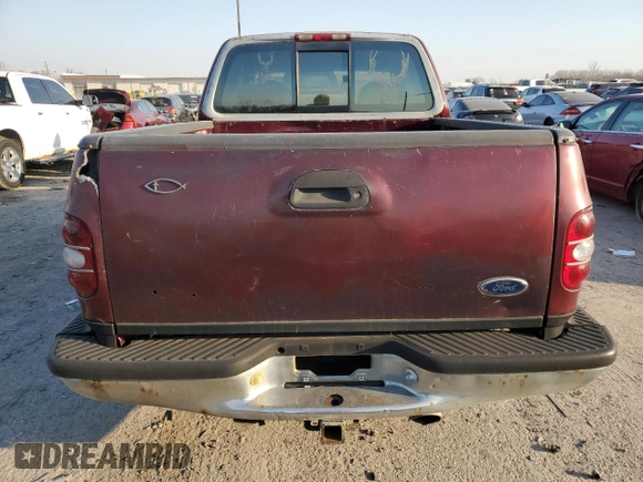 1997 Ford F-150 XL with VIN 1FTDX07W3VKA44125, listed as a Copart auction lot 48158735 with 227,460 mi miles and Salvage title. Bid and sale history available at DreamBid. Image 6.