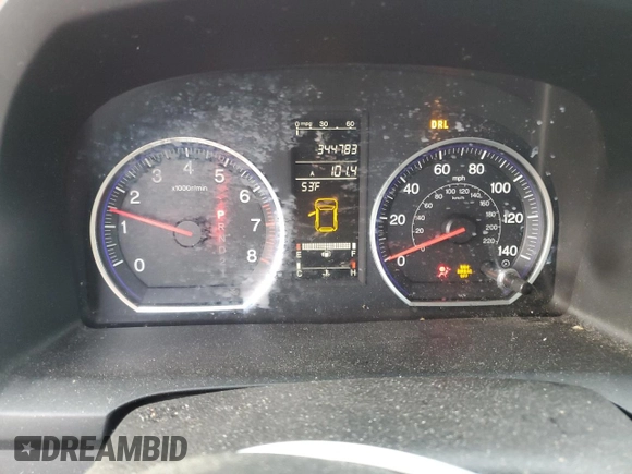 2008 Honda CR-V EX-L z VIN JHLRE48798C048031, wystawiony jako Copart lot #45307335 z przebiegiem 344 783 mil mil oraz Szkoda całkowita • Salvage title. Historia ofert i sprzedaży dostępna na DreamBid. Obrazek 9.
