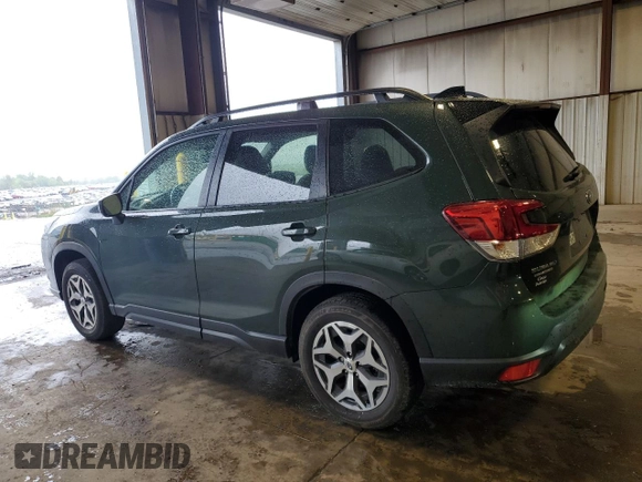 2024 Subaru Forester Premium with VIN JF2SKACC8RH502060, listed as a Copart auction lot 58048015 with 21,948 mi miles and Salvage title. Bid and sale history available at DreamBid. Image 2.