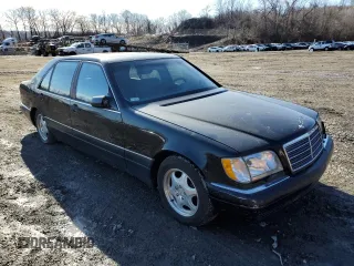 1998 Mercedes-Benz S-Class with VIN WDBGA51G9WA389890, listed as a Copart auction lot 49000145 with 0 mi miles and Clean Title. Bid and sale history available at carsss.com. Image 4.
