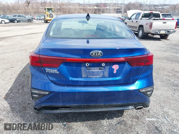 2019 Kia Forte LXS with VIN 3KPF24AD6KE124328, listed as a IAAI auction lot 41740592 with 103,007 mi miles. Bid and sale history available at carsss.com. Image 16.