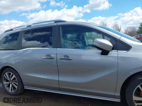 2022 Honda Odyssey Touring with VIN 5FNRL6H80NB039904, listed as a IAAI auction lot 41849132 with Not Provided miles and . Bid and sale history available at DreamBid. Image 14.