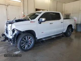 2024 Chevrolet Silverado 1500 LTZ with VIN 1GCUDGEL6RZ204568, listed as a Copart auction lot 48775205 with 10,633 mi miles and Salvage Title. Bid and sale history available at DreamBid. Image 1.